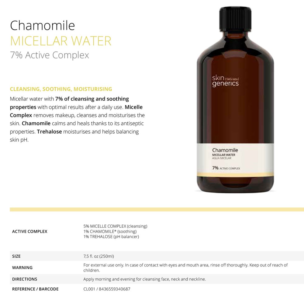 MICELLAR WATER CHAMOMILE COMPLEX - Image 3