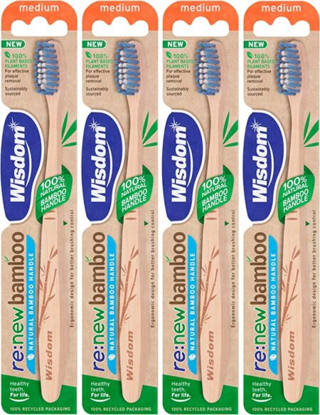 Wisdom Step By Step Bamboo Toothbrush