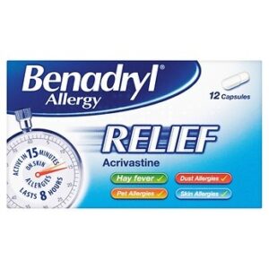 Benadryl Allergy Relief Caps [Gsl]