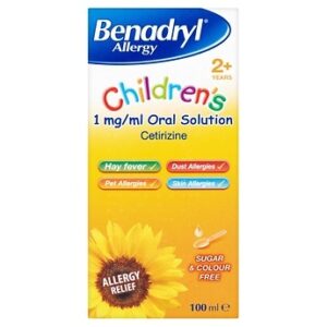 BENADRYL ALLERGY CHILDRENS SOLUTION
