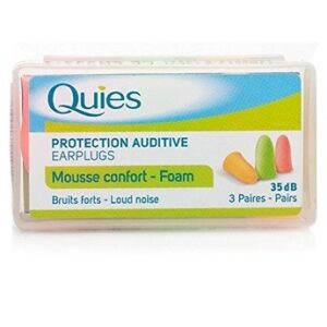 B Q Quies Foam Earplugs