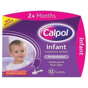 CALPOL INFANT SUSPENSION SUGAR FREE SACHETS
