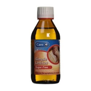 CARE SIMPLE LINCTUS SUGAR FREE