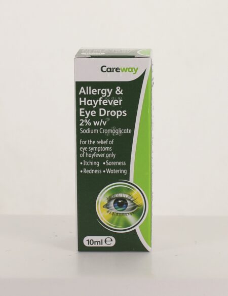 CAREWAY HAYFEVER RELIEF 2% W/V EYE DROPS