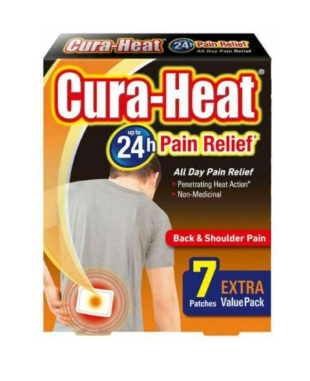 CURA-HEAT BACK & SHOULDER PAIN (PACK OF 7)