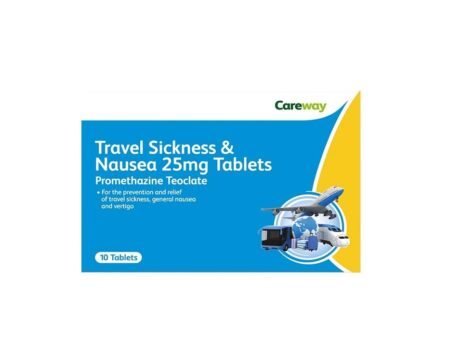 CAREWAY TRAVEL SICKNESS TABLETS