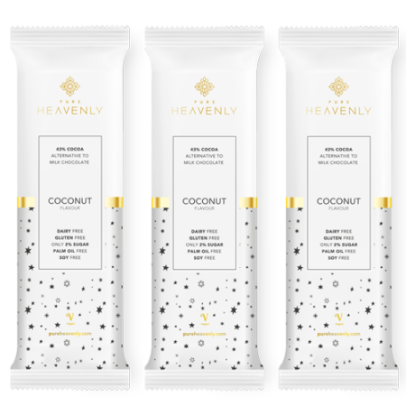 MILK CHOCOLATE ALTERNATIVE COCONUT