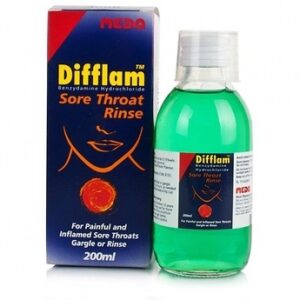 DIFFLAM SORE THROAT RINSE