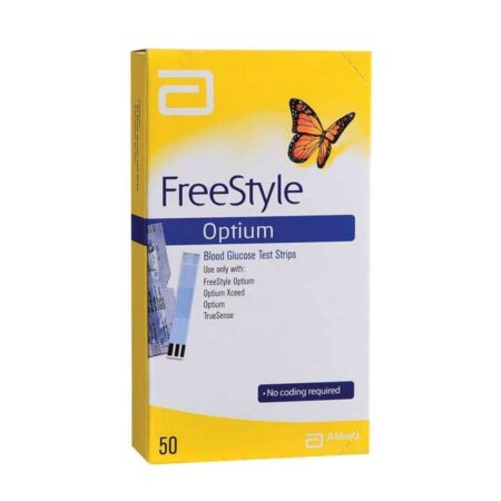 FREESTYLE OPTIUM BLOOD GLUCOSE TEST STRIPS