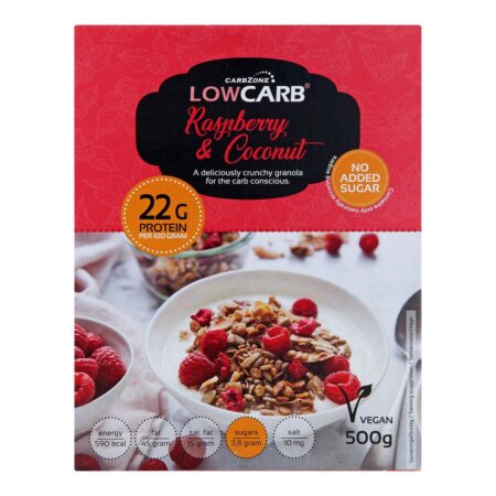 Low Carb® Raspberry & Coconut Crunchy Granola