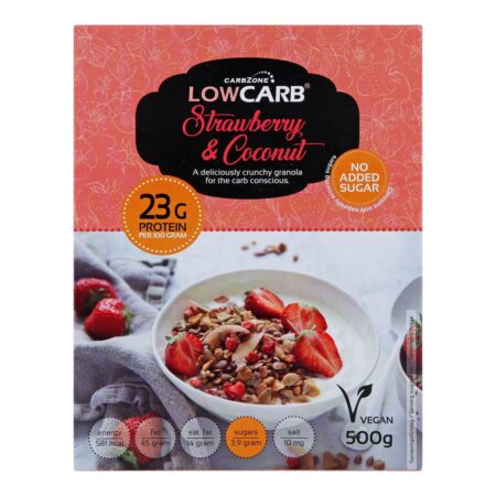 Low Carb® Strawberry & Coconut Crunchy Granola