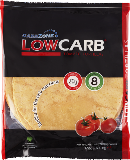 Low Carb® Tomato Tortilla (8x40g)