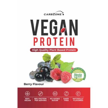 Low Carb® Vegan Protein – Berry Blast Shake