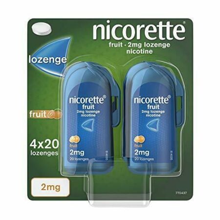 NICORETTE FRUIT LOZENGE 2MG 80S
