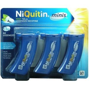 Niquitin Minis Mint 1.5mg Lozenges