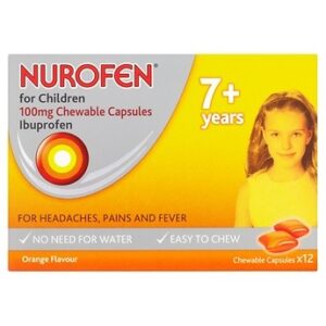 Nurofen For Children 100mg Chewable Capsules