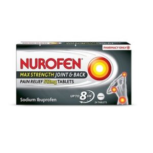 Nurofen Joint & Back Pain Tablets 512mg