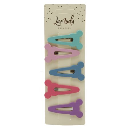CANDY COLOR FROSTED SNAP CLIPS