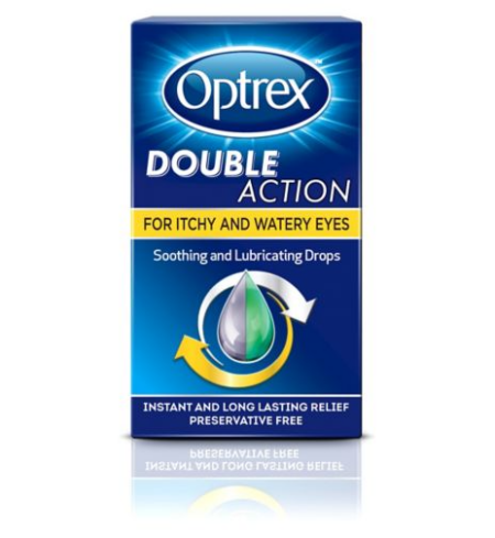 OPTREX DOUBLE ACTION ITCHY EYE DROPS