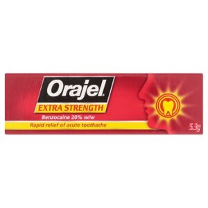 ORAJEL EXTRA STRENGTH DENTAL GEL