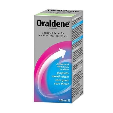 Oraldene Medicated Relief for Mouth & Throat Infections