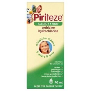 Piriteze Allergy Relief Syrup