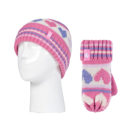 Heat Holders 3-6 Years Pink Heart