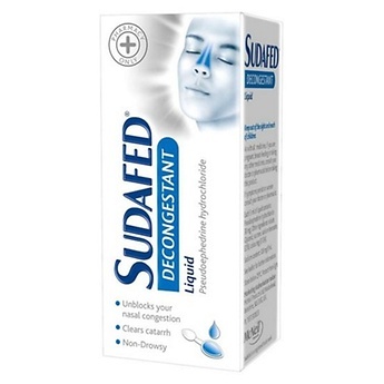 SUDAFED DECONGESTANT LIQUID