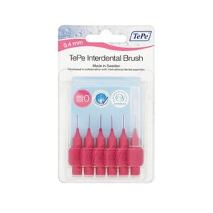 Tepe Interdental Brush 0.4 Pink