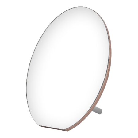 WOOD OVAL MIRROR TRUE