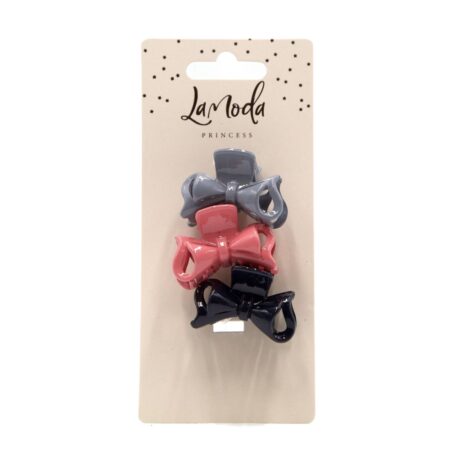 MINI GLOSS BOW CLIPS