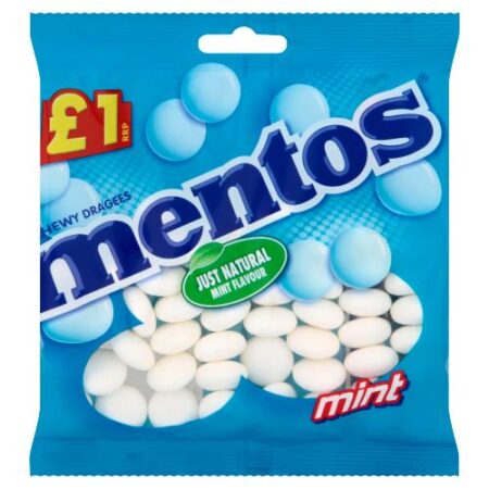 MENTOS MINTS CLIPSTRIP – 135G