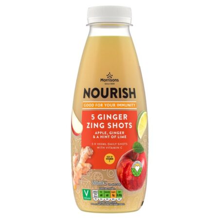 Nourish Good For Immunity Apple And Ginger With A Hint Of Lime 500ml