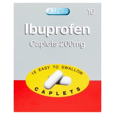 Aspar Ibuprofen Caplets 200mg
