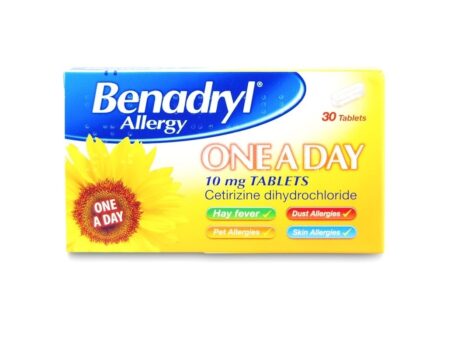 BENADRYL ALLERGY ONE A DAY TABLETS