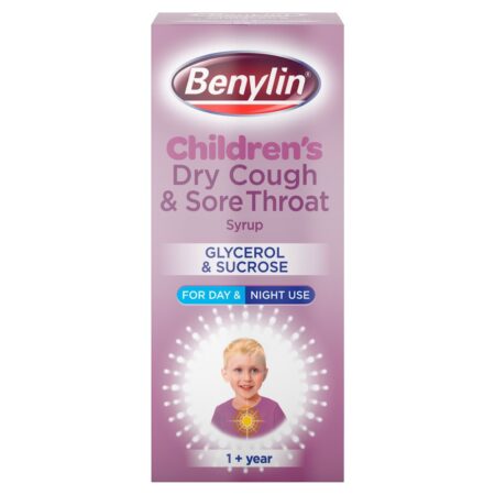 BENYLIN CHILDS COUGH & SORE THROAT SYRUP
