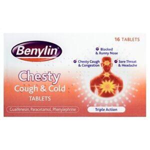 Benylin Chesty Cough & Cold Tablets