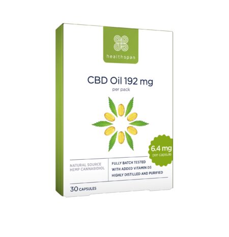 CBD Oil Capsules 192mg