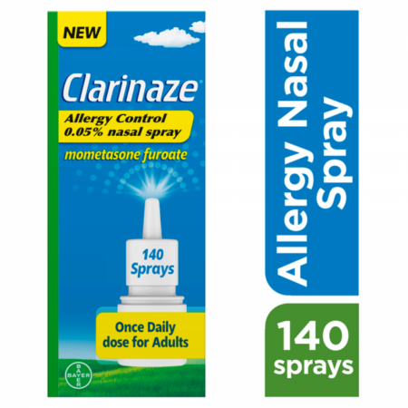 CLARINAZE ALLERGY SPRAY 140 SPRAYS