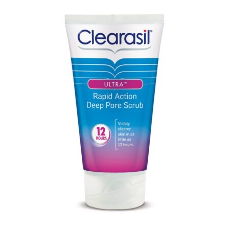 CLEARASIL ULTRA DEEP PORE TREATMENT SCRUB