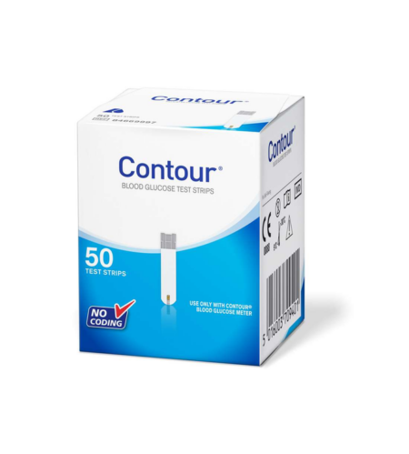 CONTOUR BLOOD GLUCOSE TEST STRIPS