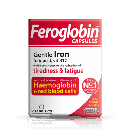VITABIOTICS FEROGLOBIN B12 CAPS