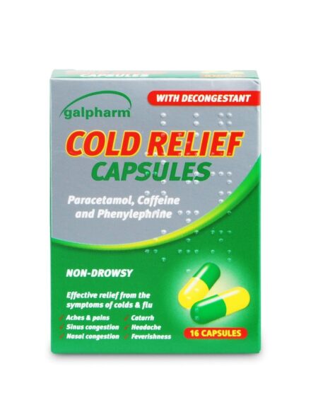 GALPHARM COLD RELIEF CAPSULES