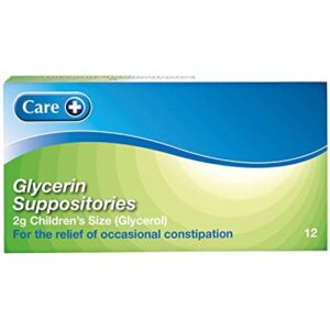 GLYCERIN SUPPOSITORIES 2G CHILD