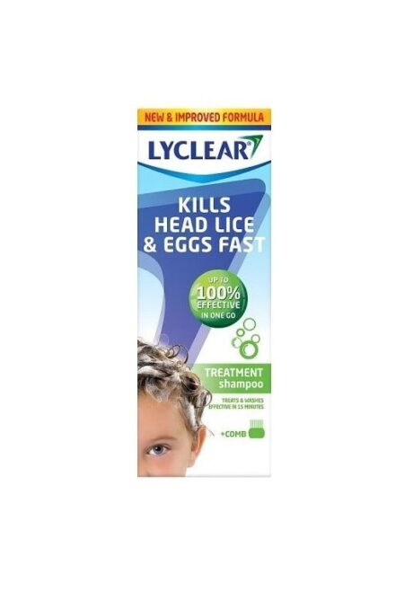 LYCLEAR SHAMPOO + COMB