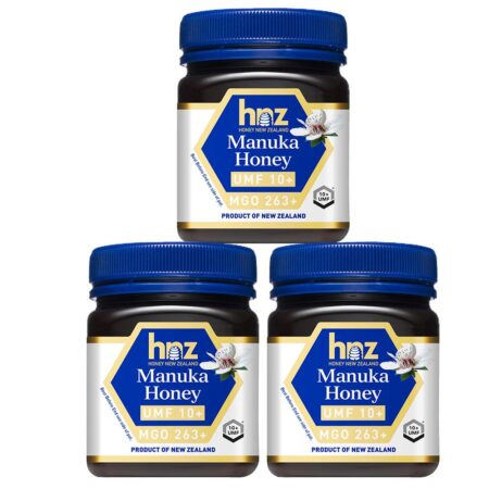 HNZ UMF 10+ Manuka Honey 250g – 3 Pack
