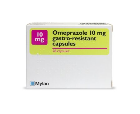 Omeprazole 10mg capsules (pack of 28)
