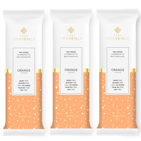 MILK CHOCOLATE ALTERNATIVE ORANGE