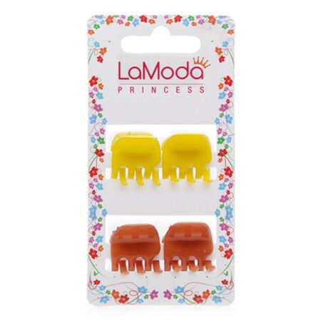 YELLOW HAIR CLAMPS