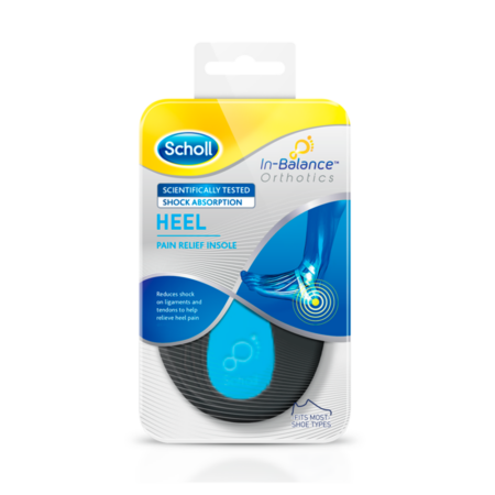SCHOLL P RELIEF ORTHOTICS HEEL & ANKLE S